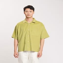 Anders - Short Shirt Artas Apple Green